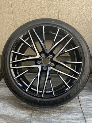 JDM 35GTR Late Model Genuine Wheels Front Size 9.5J20 DUNLOP SPSPORT M (No Tires)