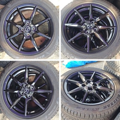 JDM MAZDA Mazda ND series Roadster Genuine 162021 BLIZZAK VRX3 Gloss B (No Tires) - Image 2