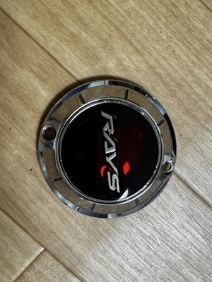 JDM RAYS Rays Center cap red red 4 Individual set Gravillage Its br RA (No Tires) - Image 4