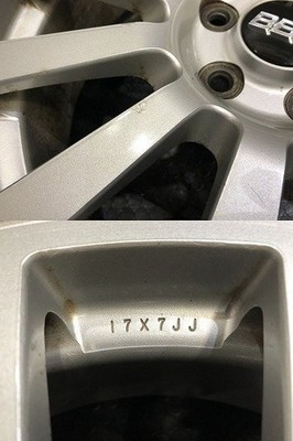 JDM SUBARU Genuine Optional Wheels BBS RV722 FORGED 174-Wheel Set 7J5HPCD100 (No Tires) - Image 9
