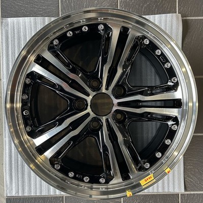 JDM AME Aluminum Wheels Steiner LST 17x7.0J 53 5-114 4-Pack | AME Outle (No Tires) - Image 5