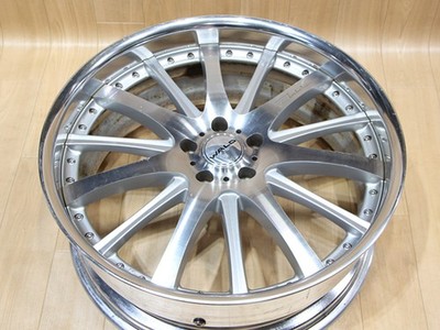 JDM A757 Deep Rim Rare Valdo WALD PORTOFINO P12 22X9.0J+27 PCD120 1Pcs (No Tires) - Image 3