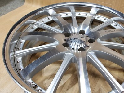 JDM A757 Deep Rim Rare Valdo WALD PORTOFINO P12 22X9.0J+27 PCD120 1Pcs (No Tires) - Image 6