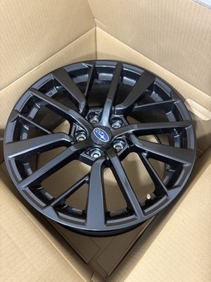 JDM Subaru WRX S4 Genuine 18-inch Aluminum Wheel 1 Piece Dark Gunmetal (No Tires)