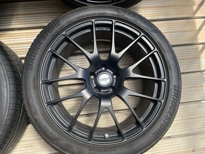 JDM TWS 107M Flat Black Forged 245/45R20 Excellent Condition 208.5j Fi (No Tires) - Image 4