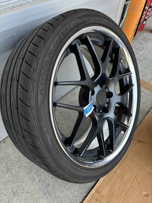 JDM TWS forging 2-piece 19-inch wheels with tires: YOKOHAMA ADVAN V701 (No Tires) - Image 4