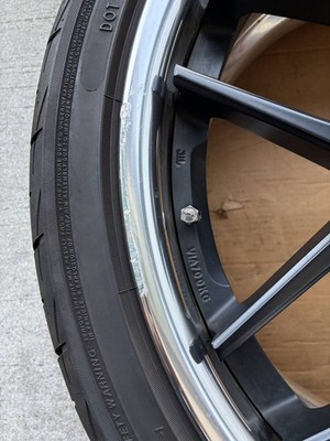 JDM TWS forging 2-piece 19-inch wheels with tires: YOKOHAMA ADVAN V701 (No Tires) - Image 6