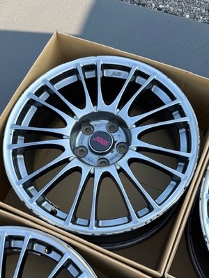 JDM Subaru Impreza GRB WRX STI Genuine Option BBS RV739 forginglightwe (No Tires) - Image 5