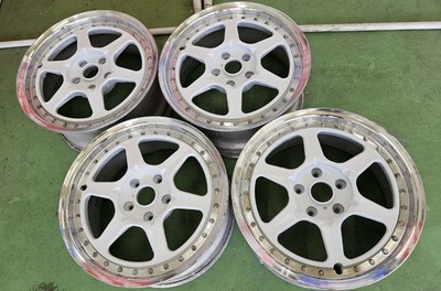 JDM Rare Item Tire and Wheel 4-Wheel Set RAYS VOLK RACING GT-P GTP 17 P (No Tires) - Image 4