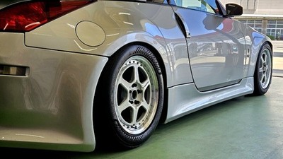 JDM Rare Item Tire and Wheel 4-Wheel Set RAYS VOLK RACING GT-P GTP 17 P (No Tires) - Image 9