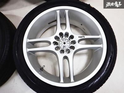 JDM Out of Print TOM’S toms NA-R 18x7.5J +45 5-hole PCD100/114.3 225/45 (No Tires) - Image 5