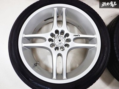 JDM Out of Print TOM’S toms NA-R 18x7.5J +45 5-hole PCD100/114.3 225/45 (No Tires) - Image 6