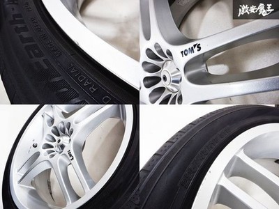 JDM Out of Print TOM’S toms NA-R 18x7.5J +45 5-hole PCD100/114.3 225/45 (No Tires) - Image 8