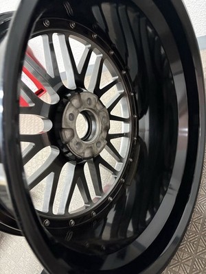 JDM Rare BBS LM 1Pcs 20x10J+38 112 5-hole DB BKBD LM408 forging with bo (No Tires) - Image 4