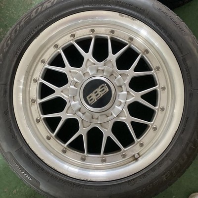 JDM BBS 17-inch 5-hole wheel and tire set 4 wheels and tires br BBS (No Tires)