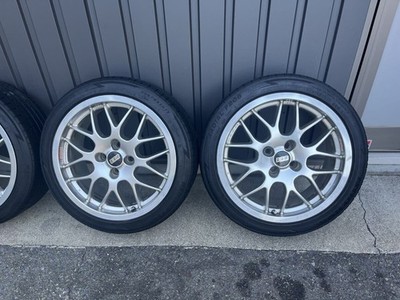 JDM BBS 17-inch aluminum wheels 4-piece set with 205/45R17 tires 4H PC (No Tires)