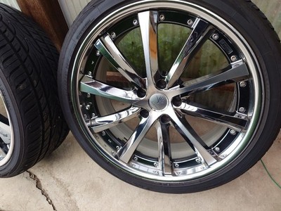 JDM WEDS Kranze Vishnu 20-inch deep rim tire and wheel 4-piece set PCD (No Tires) - Image 2
