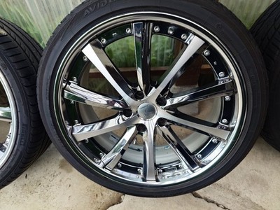 JDM WEDS Kranze Vishnu 20-inch deep rim tire and wheel 4-piece set PCD (No Tires) - Image 3