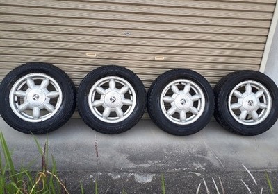JDM Mazda Eunos Roadster NA Genuine 14x5.5J +45 PCD100 4H 4-Wheel Set Roadste (No Tires)