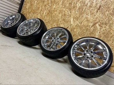 JDM Weds Kranze Vishnu 18 Rare Re-barreled br WEDS (No Tires)