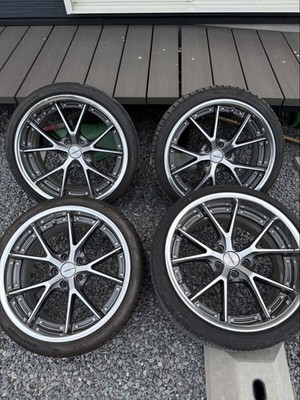 JDM WEDS Maverick 905s 9J 10J 19-inch wheels with tires 4-Wheel Set br (No Tires)