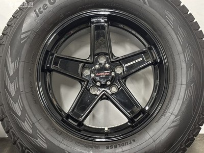 JDM Excellent Tread Weds Keeler 17in 7.5J +38 PCD127 Yokohama IceGUARD (No Tires) - Image 6