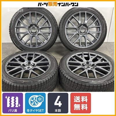 JDM Excellent TreadWEDS 18in 8.5J +45 PCD114.3 Yokohama Ice Guard iG70 (No Tires)