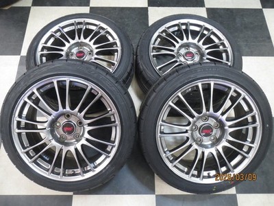 JDM SUBARU WRX STI Genuine FORGED 18 Levorg 8.5J +55 5H114.3 Used 2013 (No Tires)