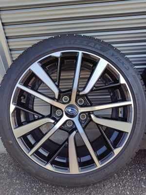 JDM 245/40R18 Bridgestone Zack VRX3 tires on Subaru WRX S4 STIsports w (No Tires) - Image 2