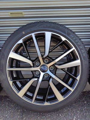 JDM 245/40R18 Bridgestone Zack VRX3 tires on Subaru WRX S4 STIsports w (No Tires) - Image 4