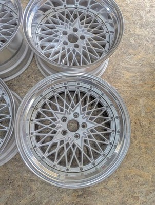 JDM RareSSR Formula Mesh 19x9.5J-26 10.5J-39 PCD114.3 5-hole 5H Deep Ri (No Tires) - Image 3