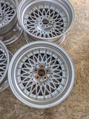 JDM RareSSR Formula Mesh 19x9.5J-26 10.5J-39 PCD114.3 5-hole 5H Deep Ri (No Tires) - Image 8
