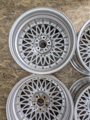 JDM RareSSR Formula Mesh 19x9.5J-26 10.5J-39 PCD114.3 5-hole 5H Deep Ri (No Tires) - Image 9