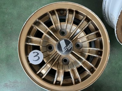 JDM Used ENKEI 13-inch MAG wheels PCD120 4-hole rare classic car disco (No Tires) - Image 4