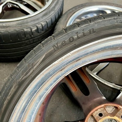 JDM Aftermarket wheels with tires repair required: KYOHO AME Shallen X (No Tires) - Image 8