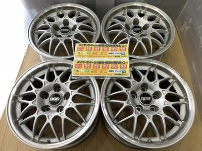 JDM FORGED BBS CG26 NISSAN genuine JAPAN aluminum wheel 16 7j +40 silv (No Tires)