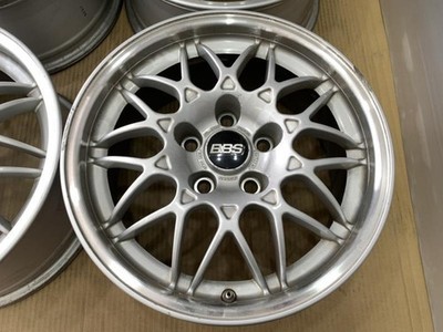 JDM FORGED BBS CG26 NISSAN genuine JAPAN aluminum wheel 16 7j +40 silv (No Tires) - Image 2