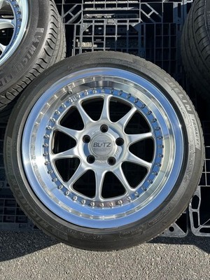 JDM BLITZ RACING WHEEL blitz 17-inch wheel and tire set (No Tires) - Image 3