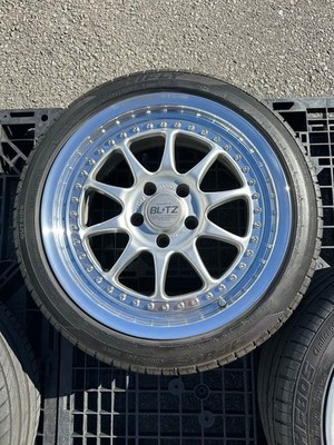 JDM BLITZ RACING WHEEL blitz 17-inch wheel and tire set (No Tires) - Image 4