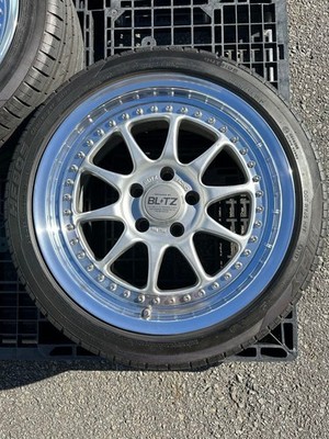 JDM BLITZ RACING WHEEL blitz 17-inch wheel and tire set (No Tires) - Image 5