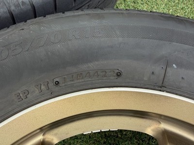 JDM RAYS VOLK RACING TE37 15x6.5J +45 5H100 Bronze 205/70R15 4-Wheel Set br R (No Tires) - Image 7