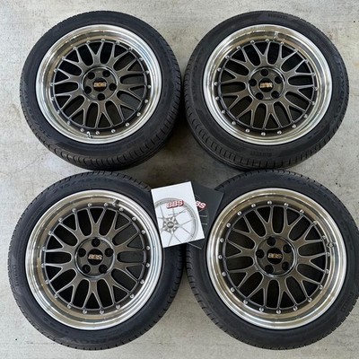JDM BBS LM 17 Tire and Wheel 4-Wheel Set (No Tires)