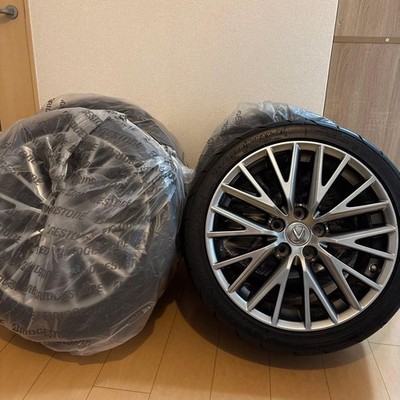 JDM Lexus IS genuine 255/35ZR 18 tire and wheel 4-Wheel Set (No Tires)