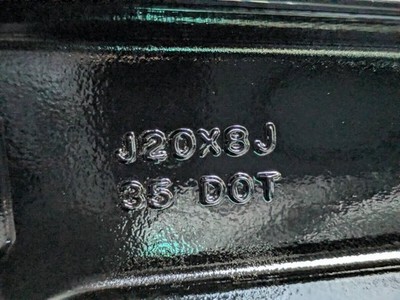 JDM Mitsubishi Outlander PHEV Genuine 20-inch Black 4-Wheel Set (No Tires) - Image 8