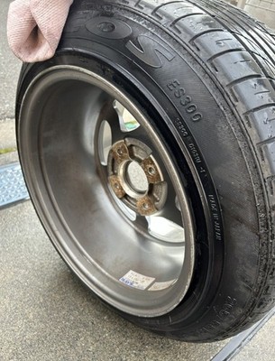 JDM RAYS TE37V 15x10J-25 Wheels with Tires 2-Wheel Set Deep Rim (No Tires) - Image 4
