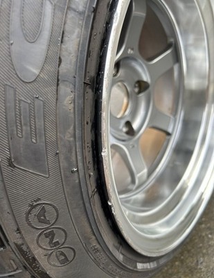 JDM RAYS TE37V 15x10J-25 Wheels with Tires 2-Wheel Set Deep Rim (No Tires) - Image 10