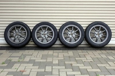 JDM Watanabe wheels with pristine condition tires 165/60R15 (No Tires)