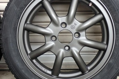JDM Watanabe wheels with pristine condition tires 165/60R15 (No Tires) - Image 2