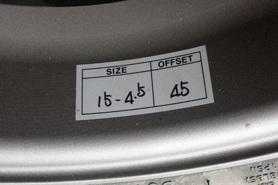 JDM Watanabe wheels with pristine condition tires 165/60R15 (No Tires) - Image 9