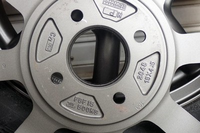 JDM Watanabe wheels with pristine condition tires 165/60R15 (No Tires) - Image 10